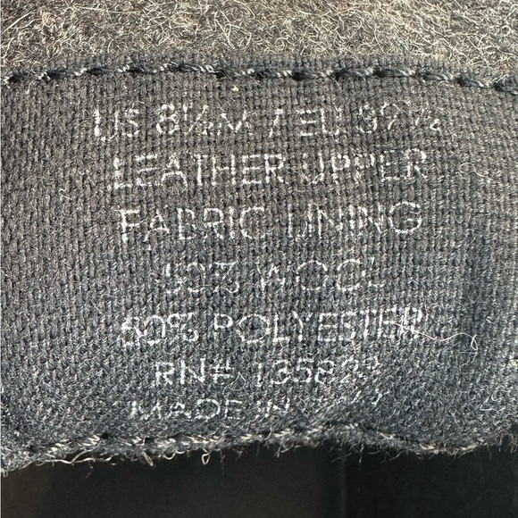 VINCE Clay Calf Hair Chukka Boots In Black Made In Italy Pony Hair Size: 8.5 - Picture 12 of 12